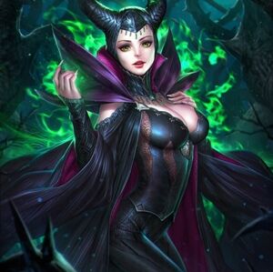 11" X 17" Maleficent (Sleeping Beauty) Disney Villain Fan Art Print NeoArtCorE.